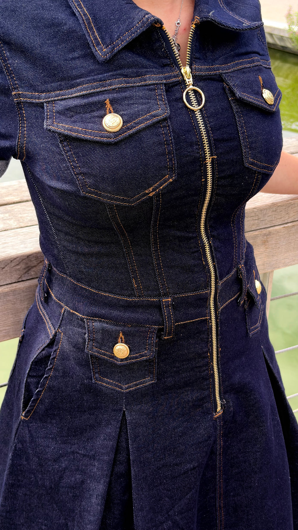 Robe en jean
