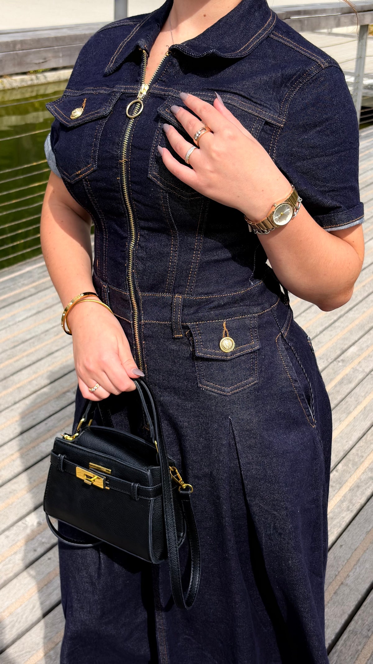 Robe en jean