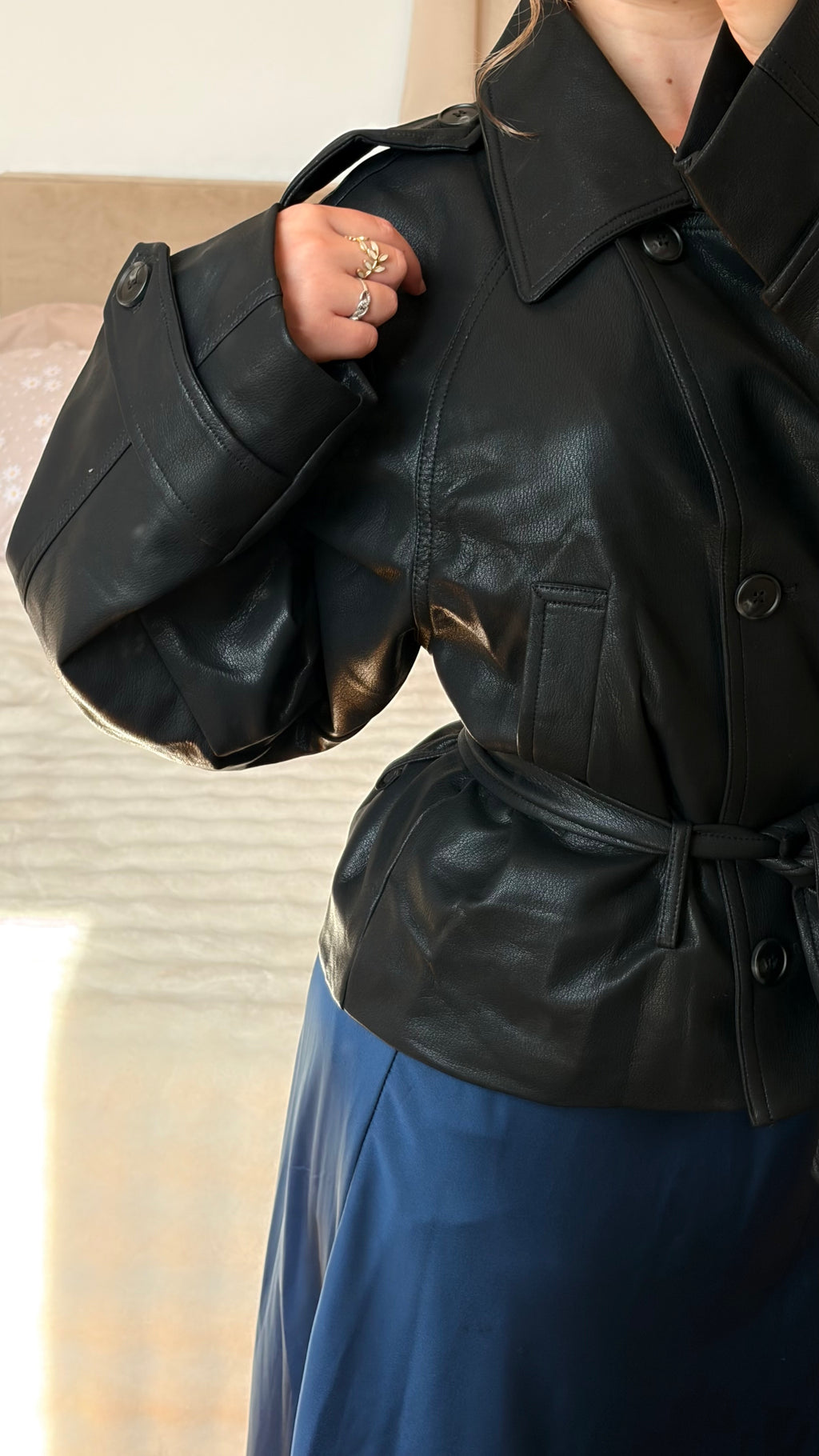 veste en cuire