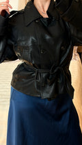 veste en cuire