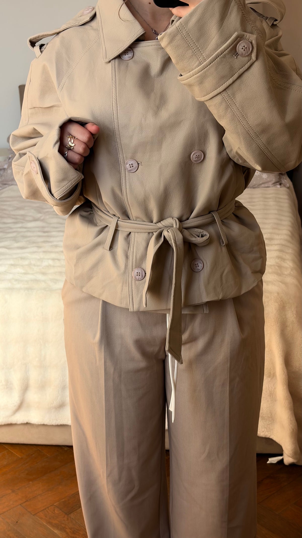 veste en cuire