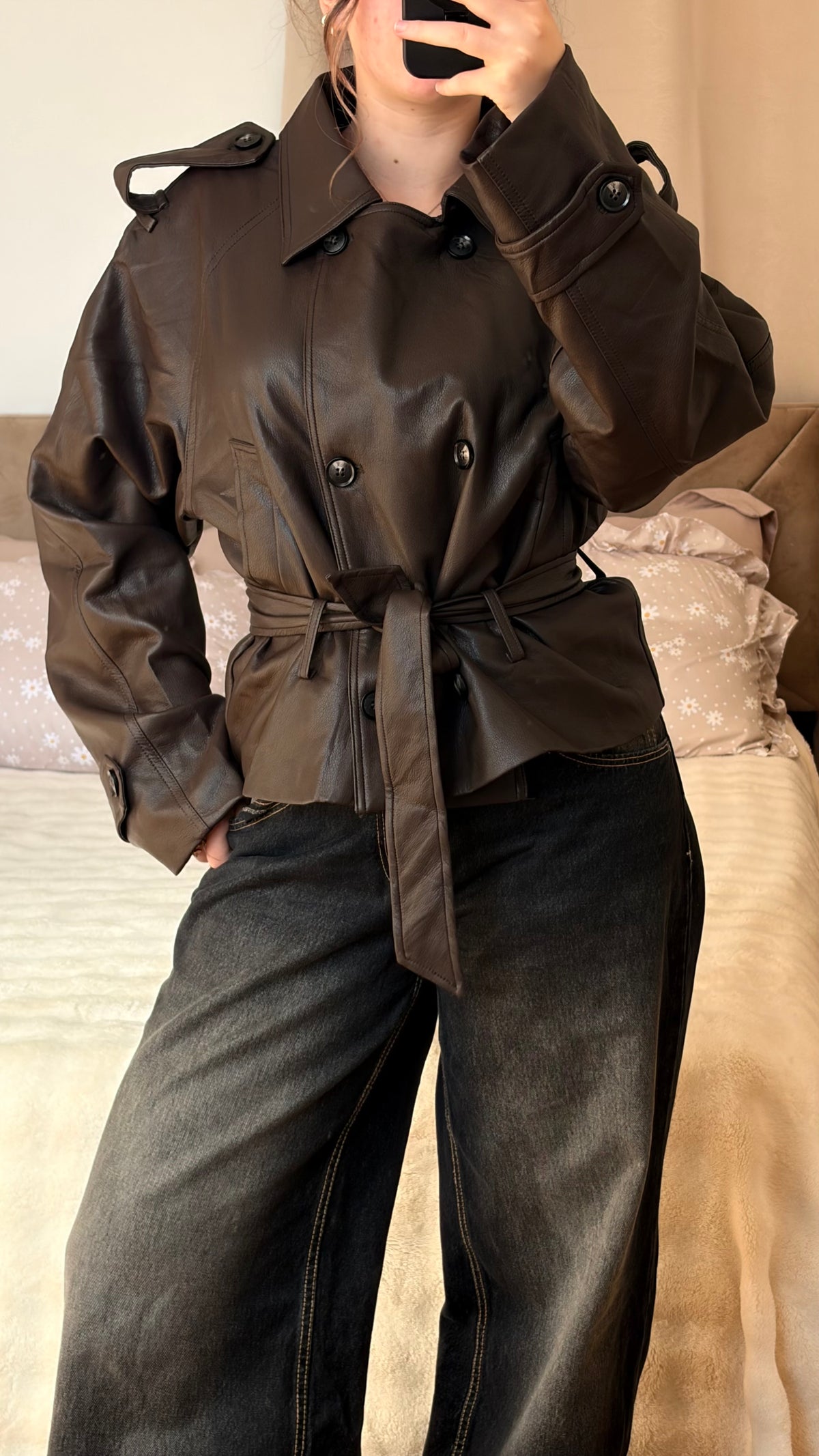 veste en cuire