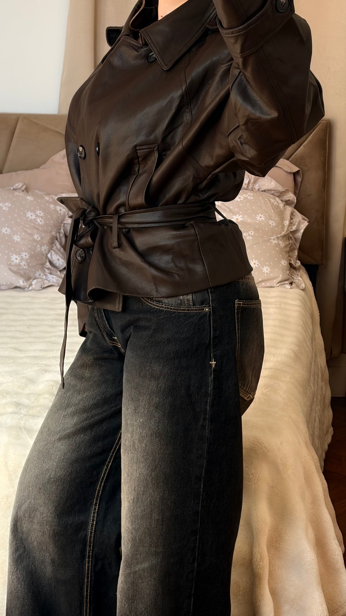 veste en cuire
