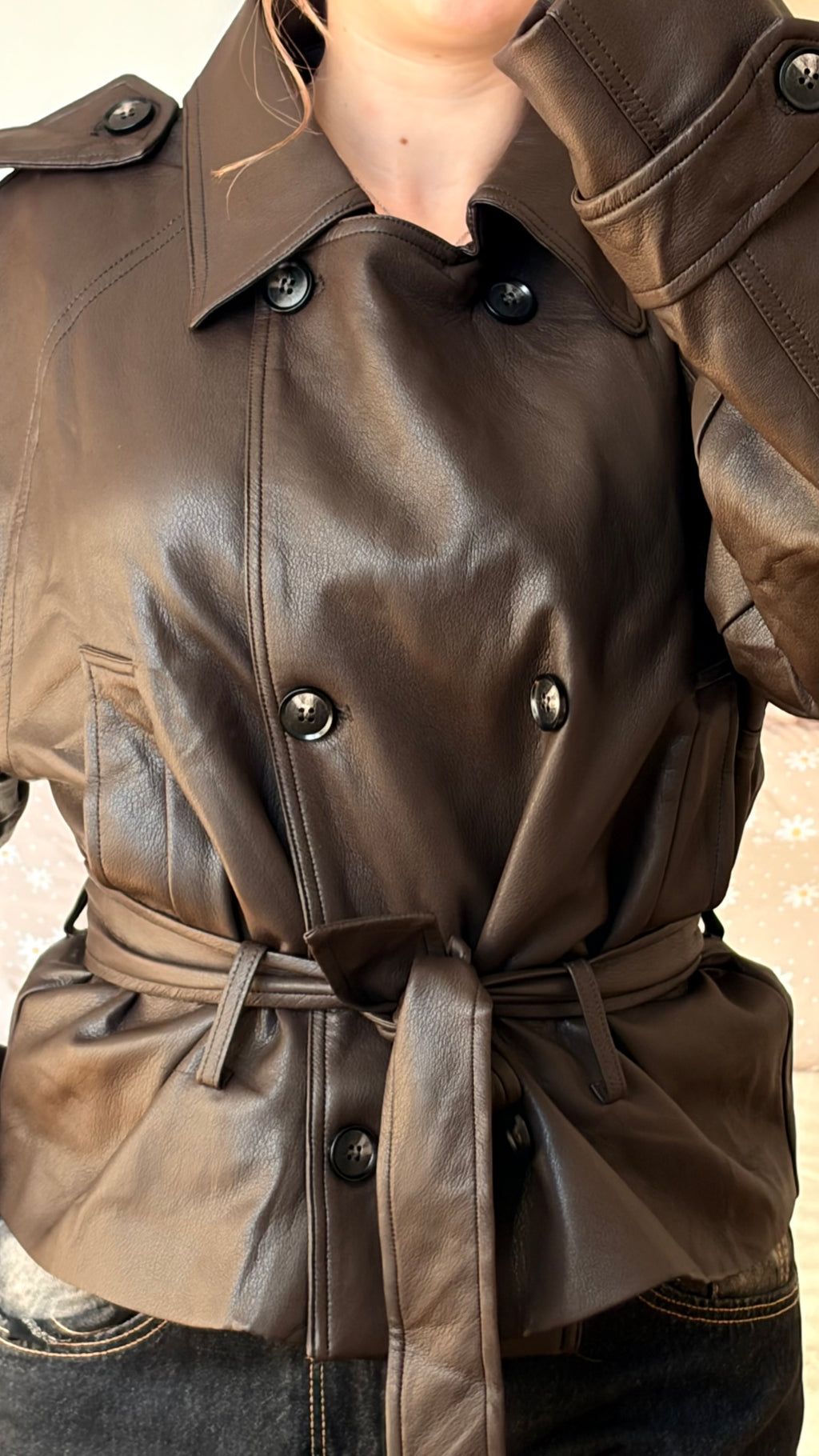 veste en cuire